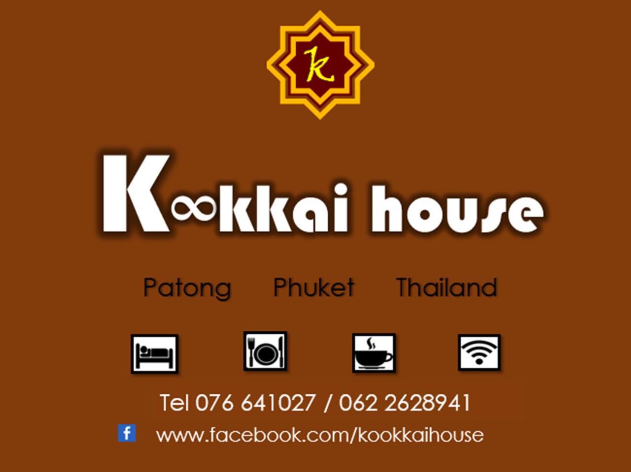 Kookkai House Vandrehjem Patong Eksteriør billede